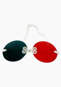Diplopia Goggle with Red Green filter